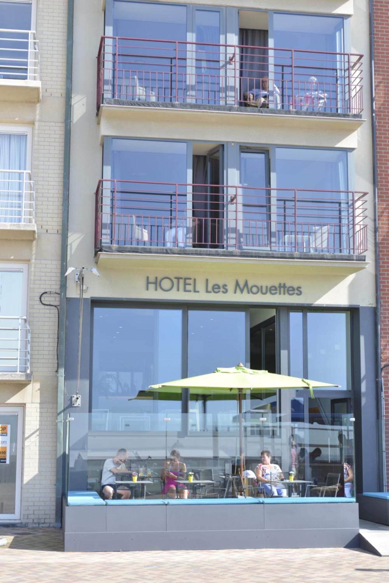 Hotel Les Mouettes Wenduine Exterior foto